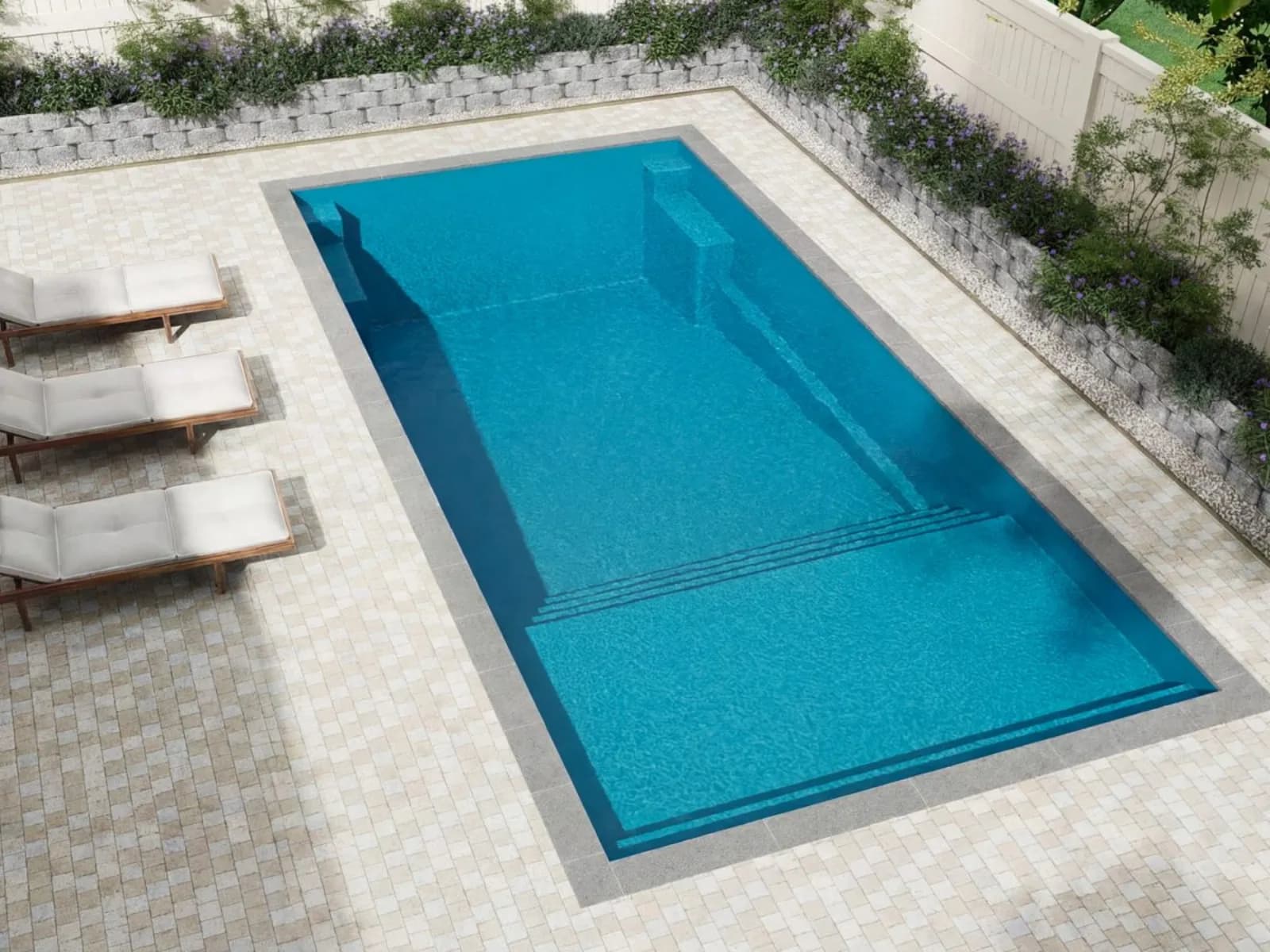 Aussie fiberglass pool