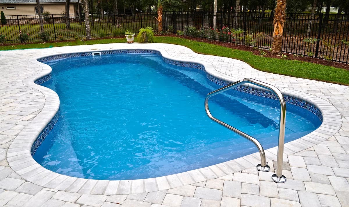 Coral Sea fiberglass pool