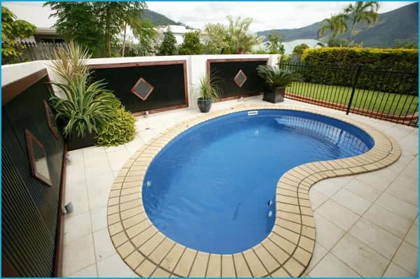 Opal fiberglass pool