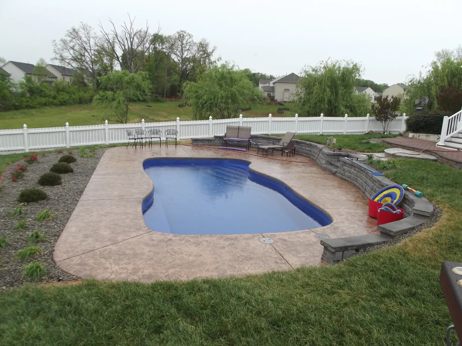Southport fiberglass pool