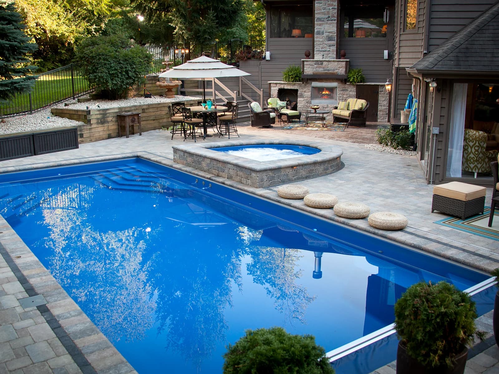 Whitsunday fiberglass pool