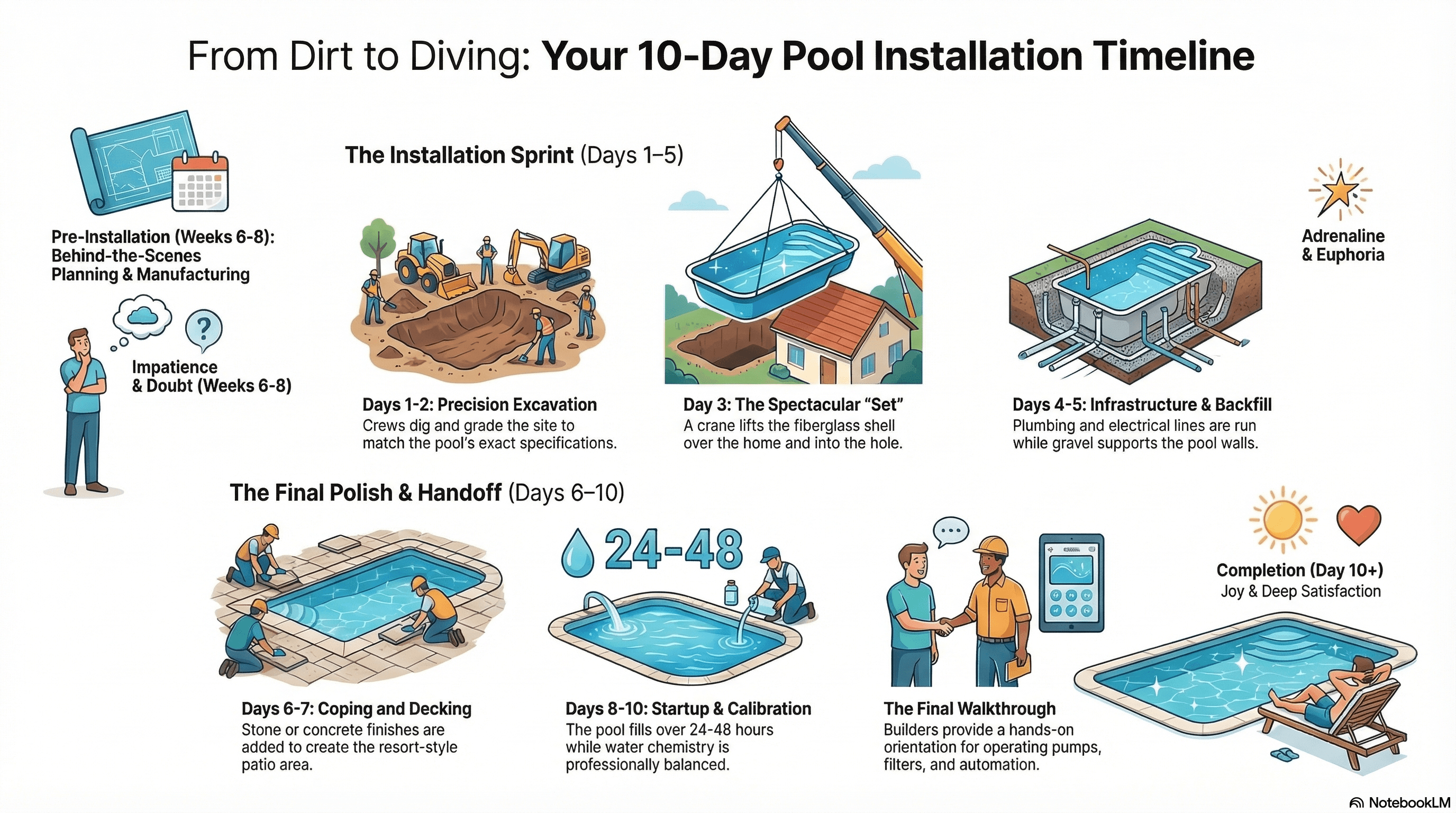 Pool Installation Timeline