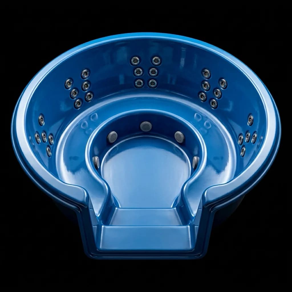 Horseshoe Spa fiberglass pool