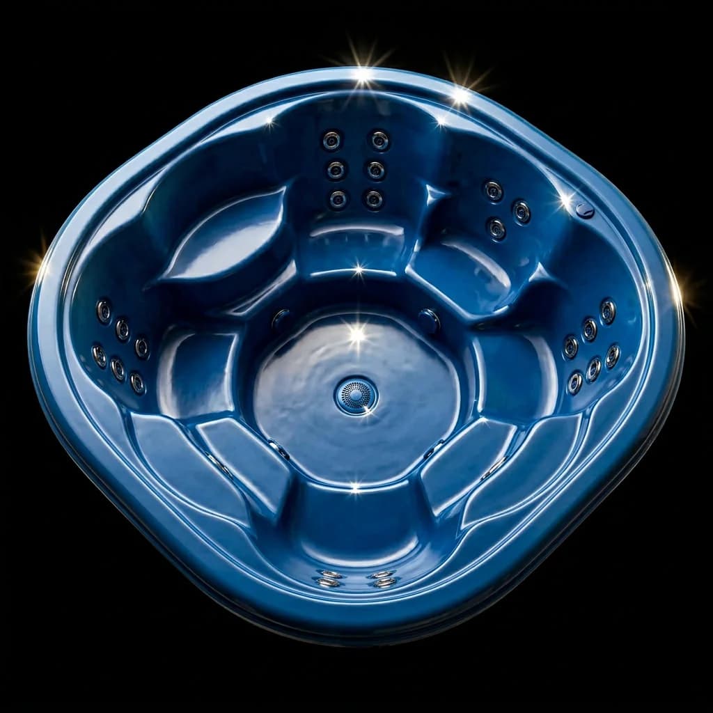 Oval Spa fiberglass pool