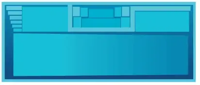 Sydney Harbour fiberglass pool