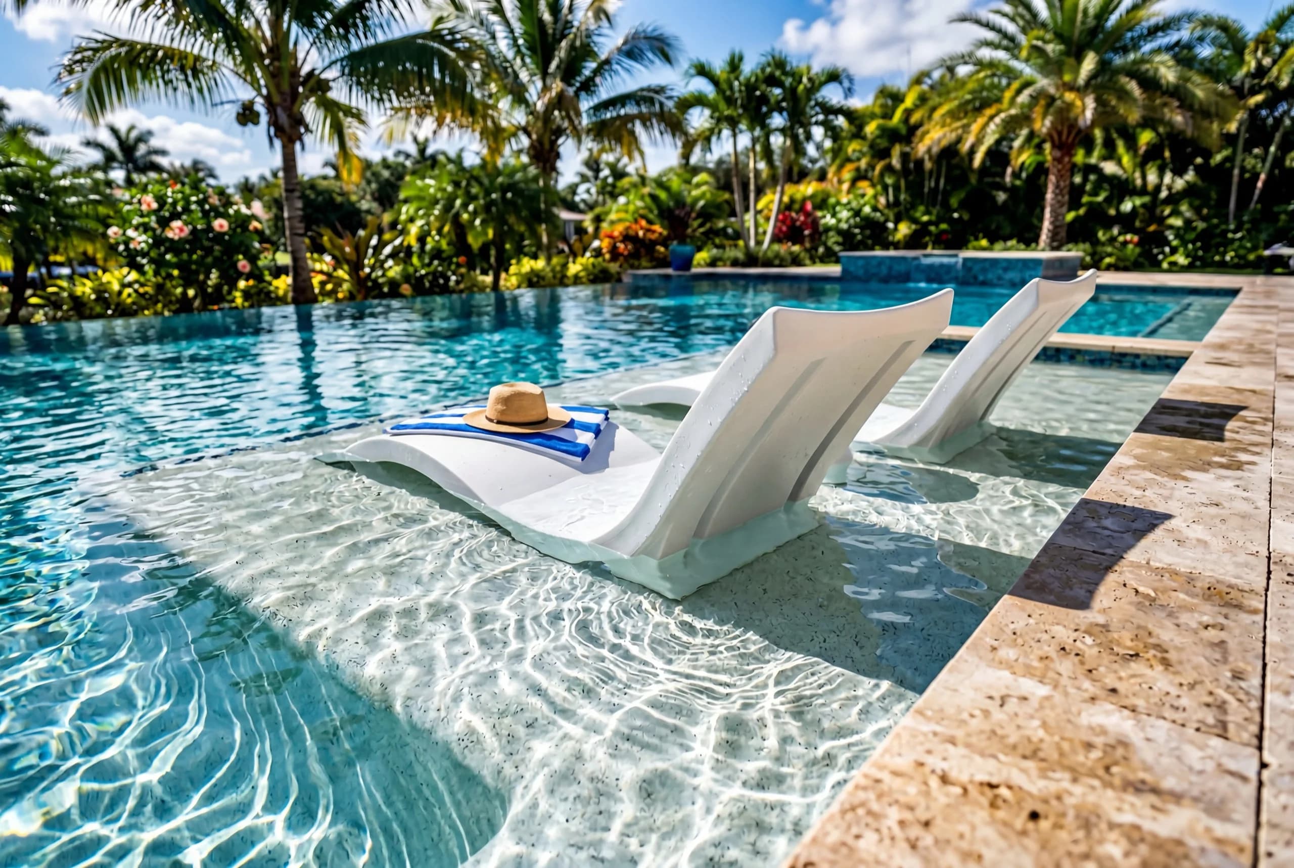 Bondi pool in Mandarin