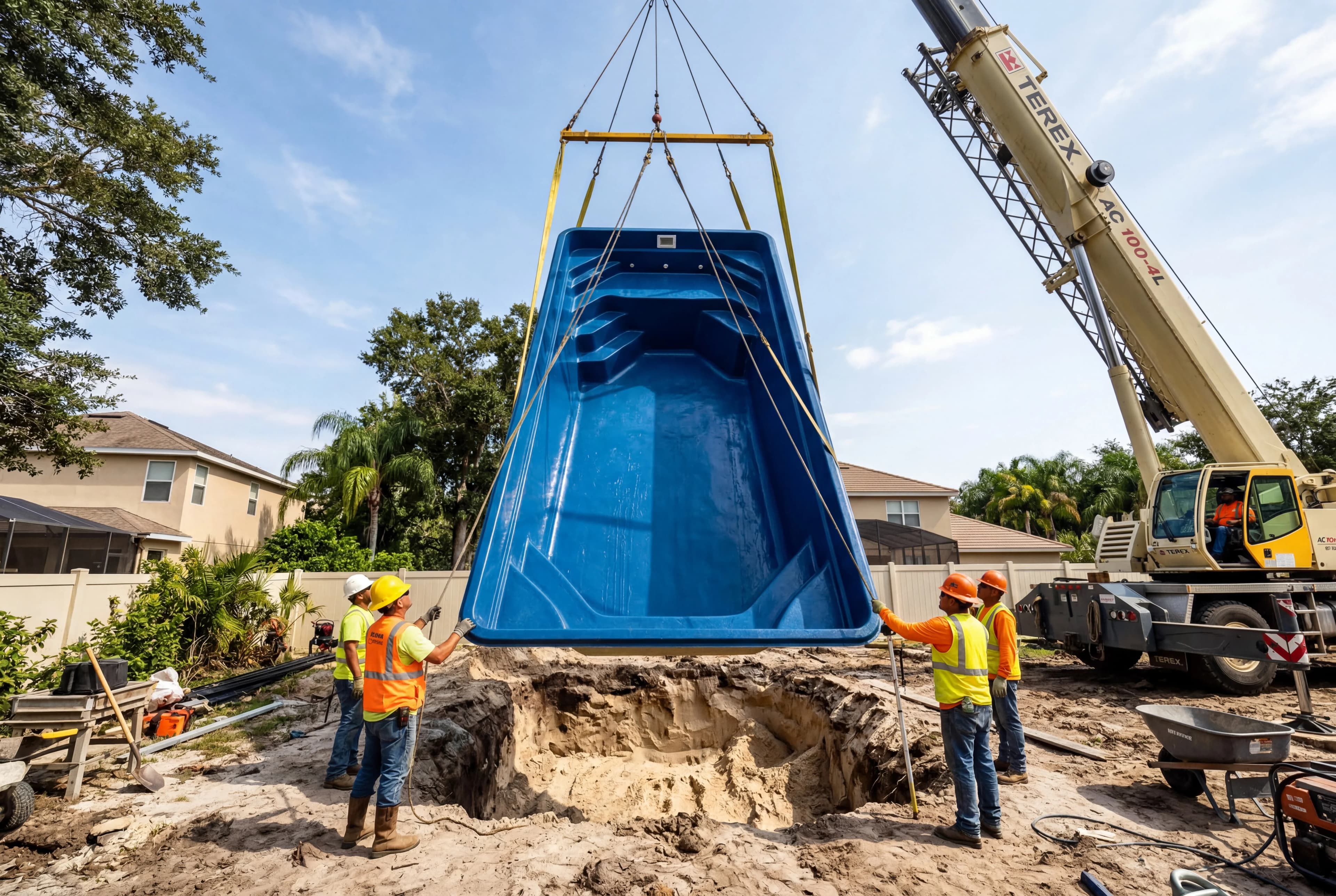 Pool installation